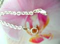 Indonesia gift store outlet, Thick, 925. sterling silver hoop chain necklace 