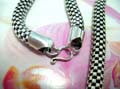 Collectible jewelry wholesale collection, Thick, 925. sterling silver in checkered fashion design 