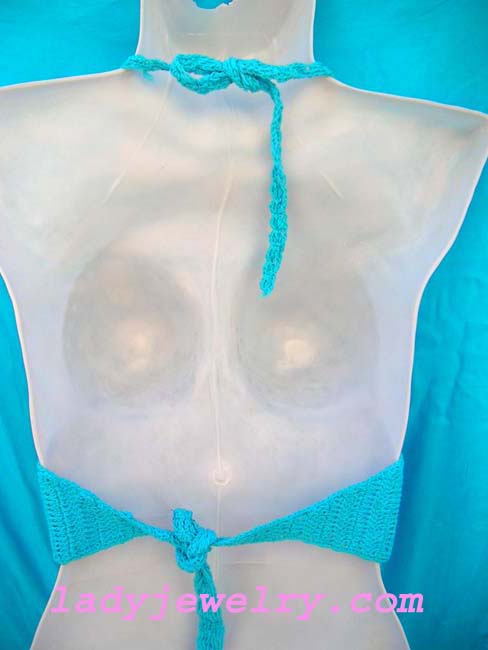 Online retail shopping, bali clothing. Bali bali sky blue embroidered halter top 