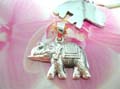 Jewelry collectible warehouse exports Indonesian elephant charm pendant crafted from 925. sterling silver 